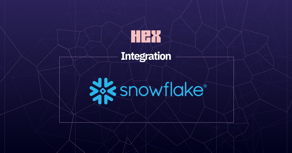Hex Snowflake 16m Series Ventures An Overview of MillerTechCrunch
