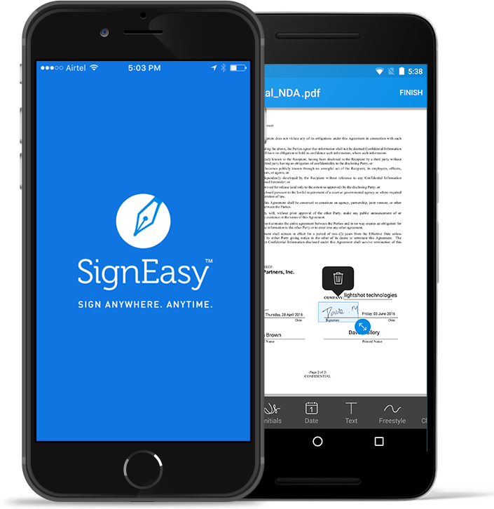 SignEasy  A Convenient Way to Sign Documents