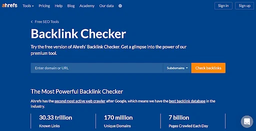 An In-Depth Analysis of Ahrefs Backlink Checker