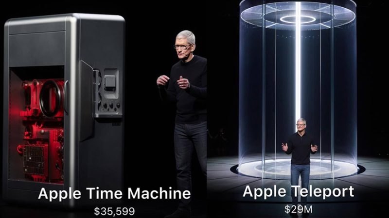 Apple Teleport Machine