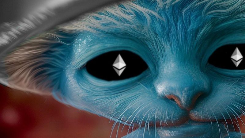 Blue Smurf Cat